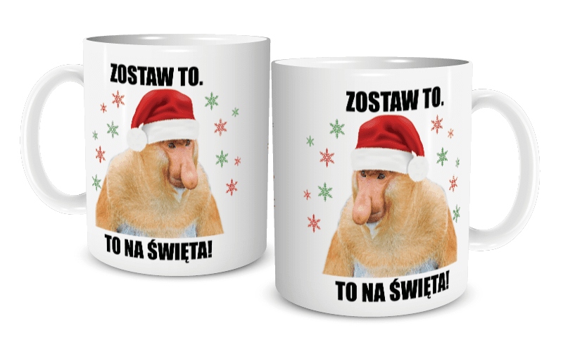 

Kubek Świąteczny Janusz Nosacz Zostaw To.