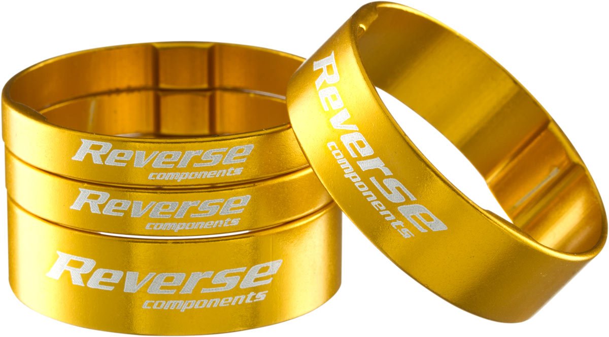 Podkładka Podkładki Dystansowe Sterów Reverse 4szt 15g Gold