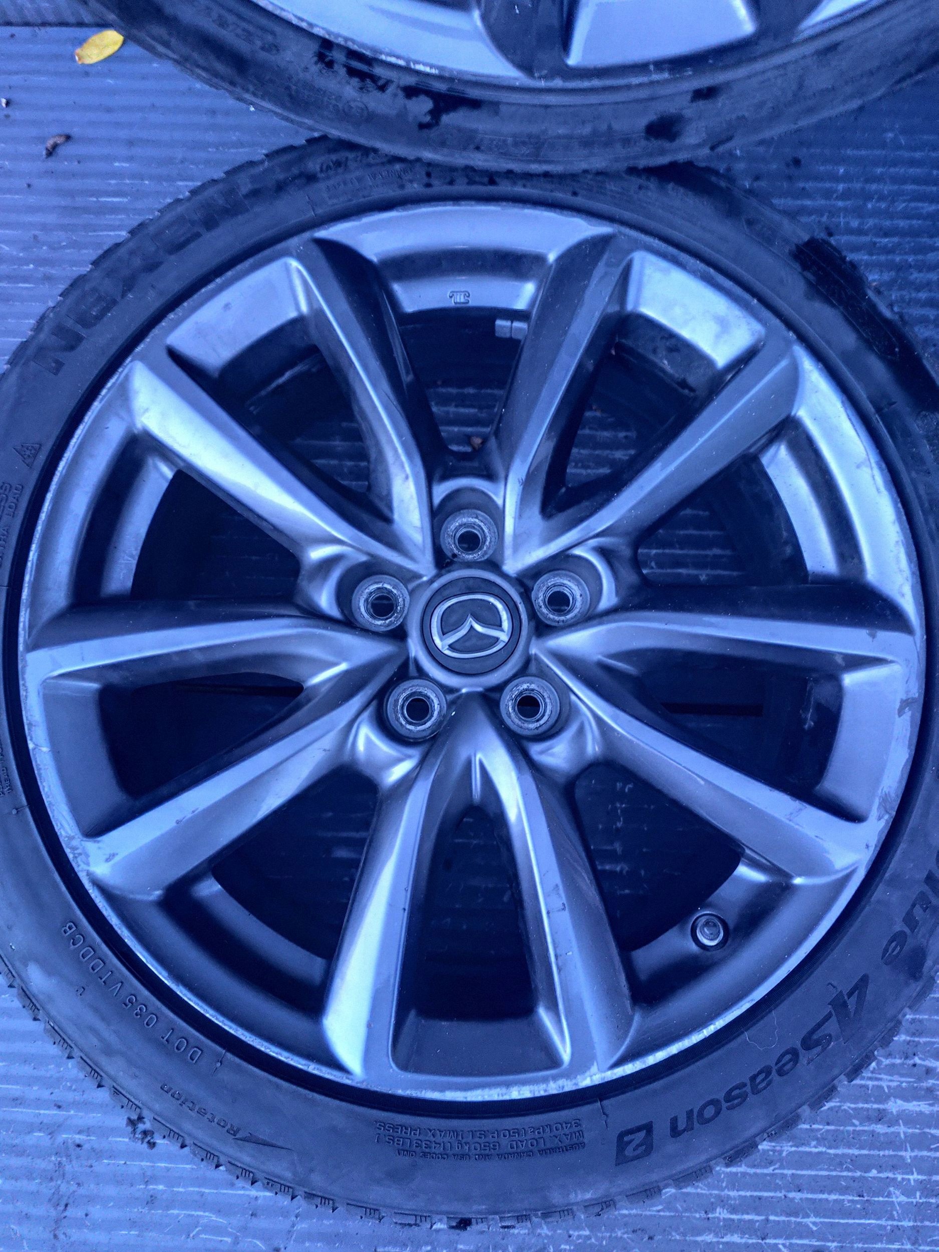 MAZDA 3 IV kola disky ALU 215/45/18 KOMPLET