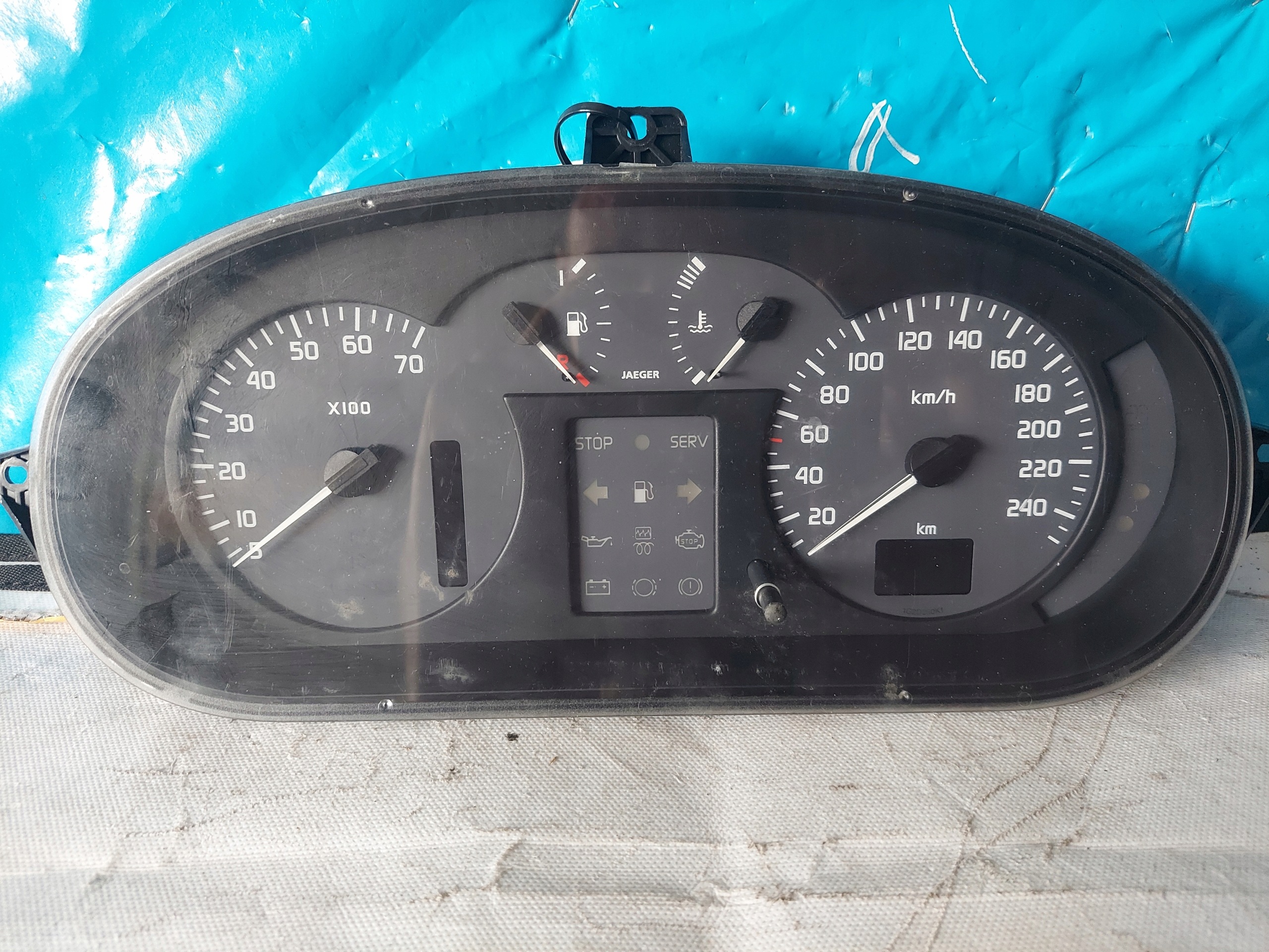 dials clock MEGANE and 1.6 16V LIFT 8200038772