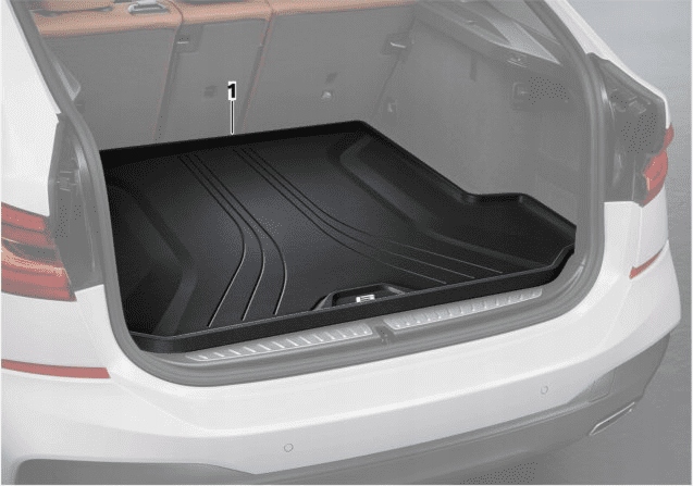 BMW Mata gumowa bagażnika BMW Serii 5 (G30, F90) EAN (GTIN) 5056162828995