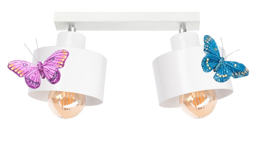 

Lampa Sufitowa Wisząca Loft Motylek Na Przegubach