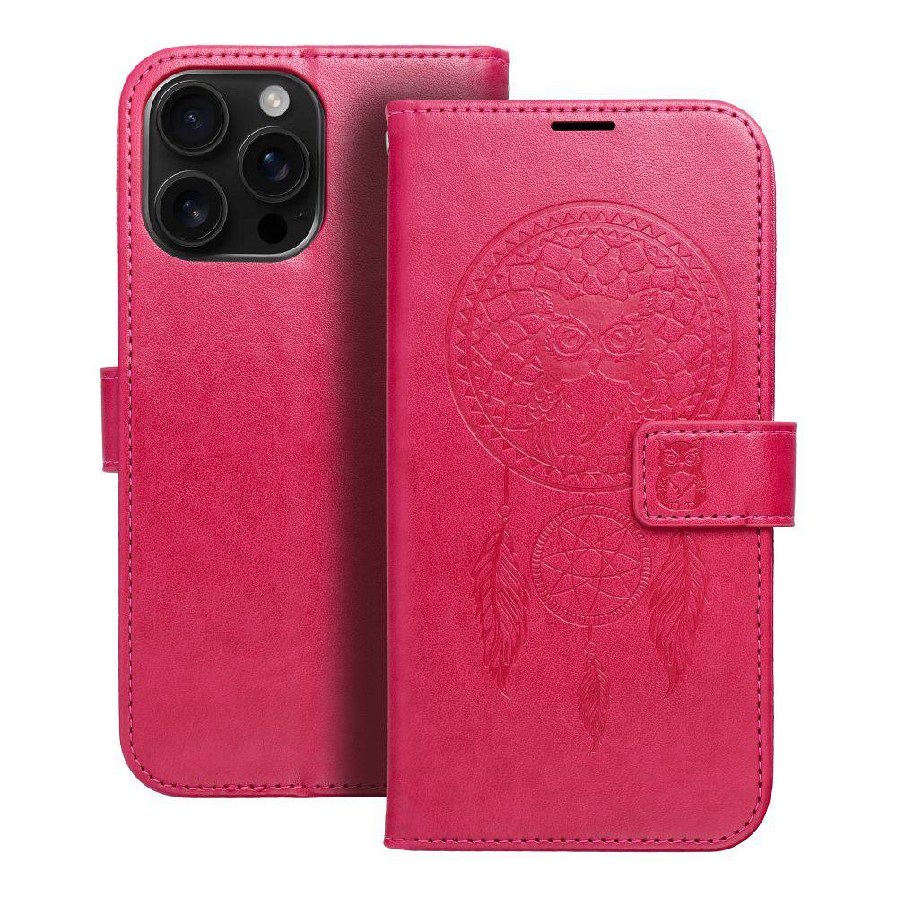 Etui Mezzo Book Do Iphone 16 Pro Max Łapacz Snów Magenta