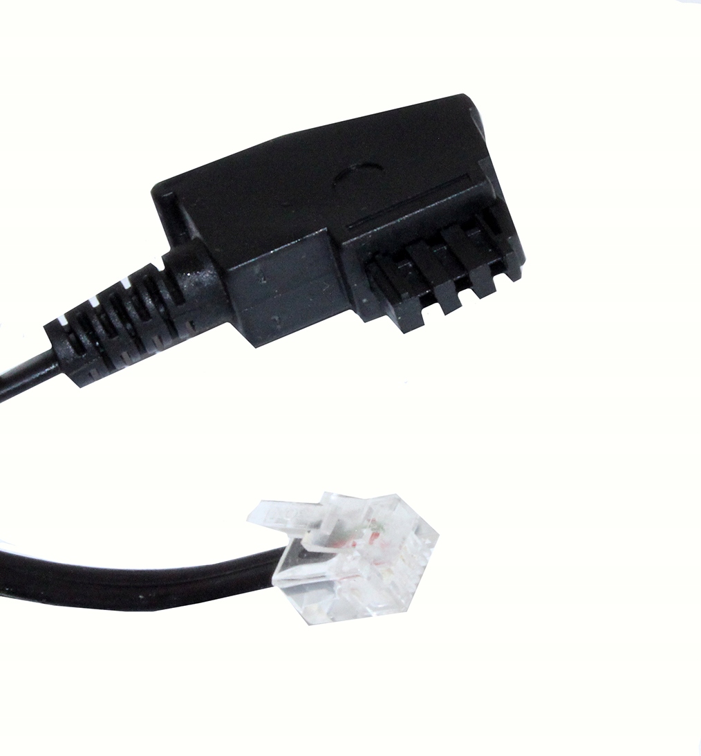 KABEL TELEFONICZNY WTYCZKA TAE-F DO RJ11