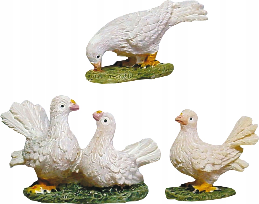

Gołębie do Szopki- do 2,6cm wysokie do fig 11-13cm
