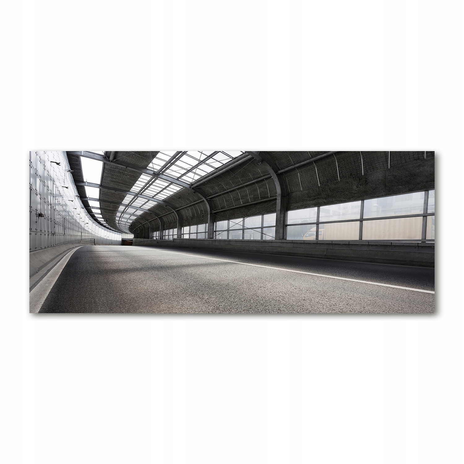 

Foto obraz akryl zdjęcie Droga w tunelu 125x50 cm