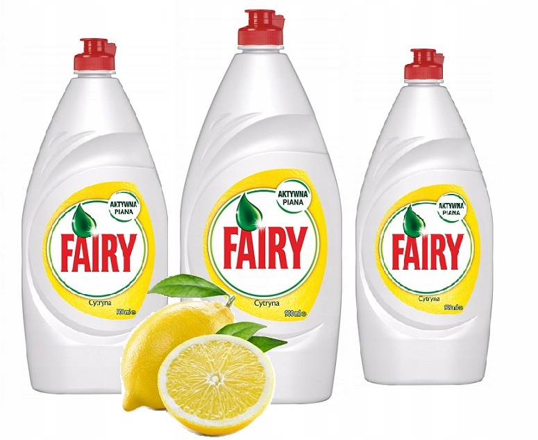 

Fairy 900ml Płyn do mycia naczyń Lemon