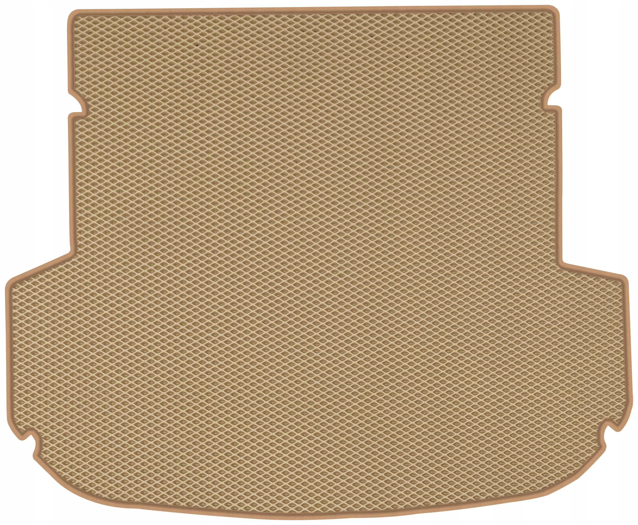 Kia Sorento III Suv 5os 2015-2020 Koberec do zavazadlového prostoru Béžový kosočtverec