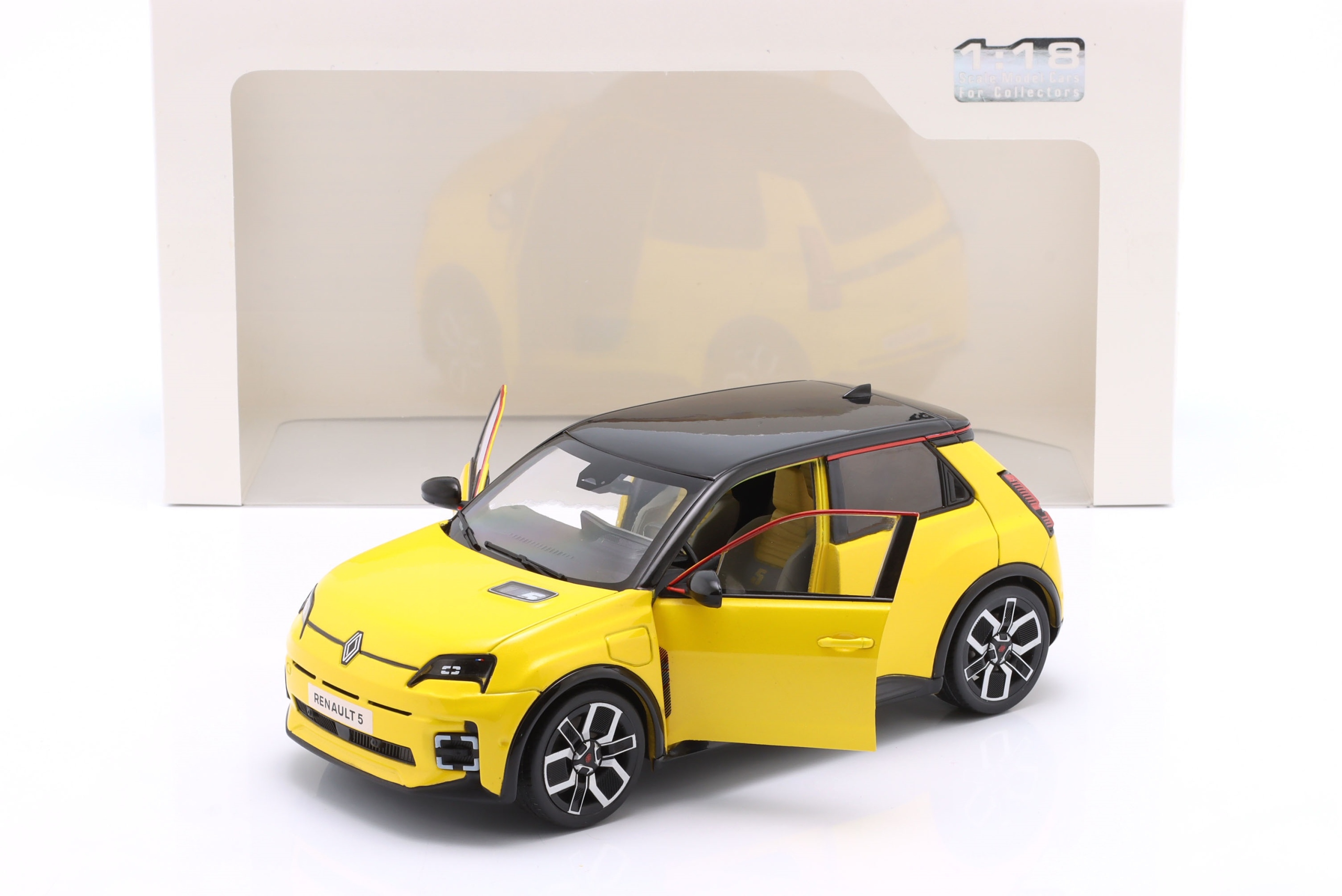 SOLIDO RENAULT 5 E-Tech 2024 Pop yellow 1:18 Marka Solido