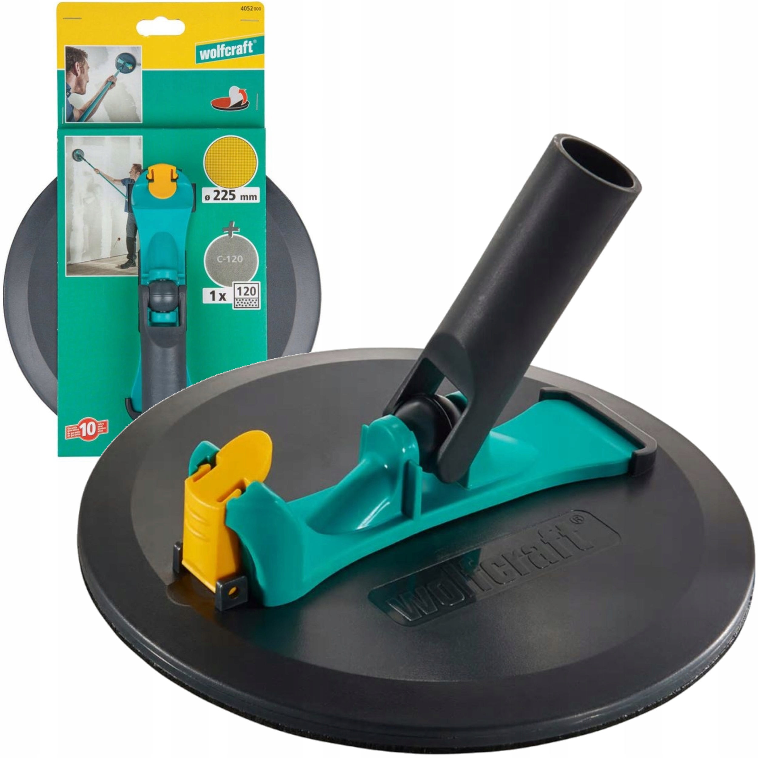 Wolfcraft Dysk szlifierski Szlifierka do gipsu 225mm 4052000