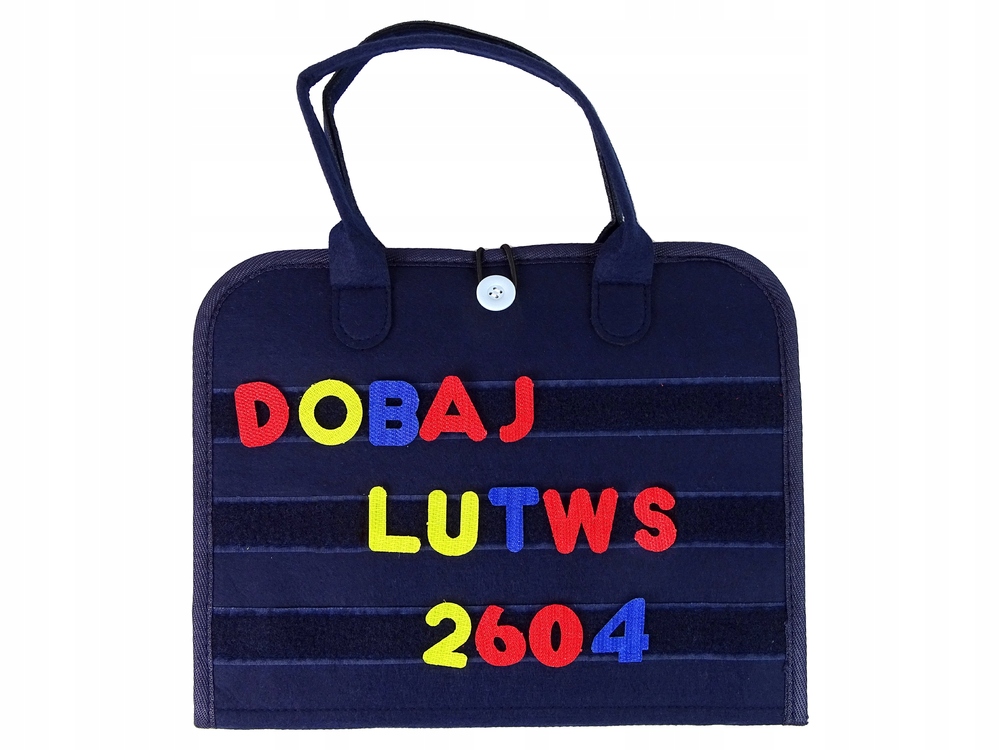 Tablica Walizka Manipulacyjna Sensoryczna Montessori XXL Wiek dziecka 3 lata +