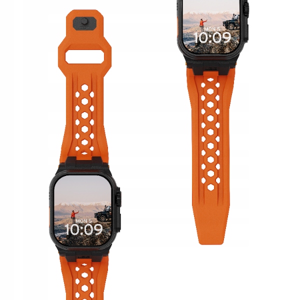 Uag Monarch Fkm silikónový remienok pre Apple Watch 4/5/6/7/8/9/SE 44/45 mm