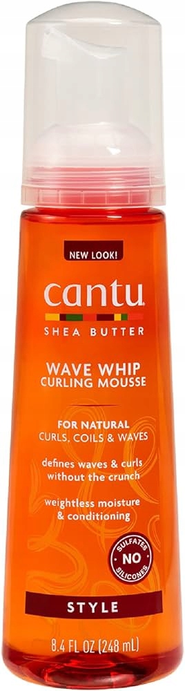Pianka do włosów Cantu CURLS, COILS & WAVES 248 ml EAN (GTIN) 817513015700