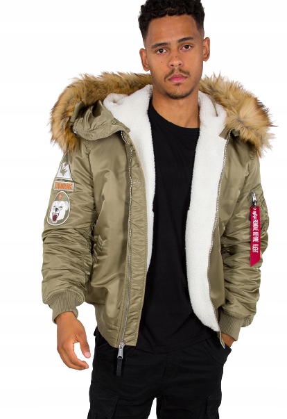 Kurtka Alpha Industries MA-1 Hooded Arctic stratos M