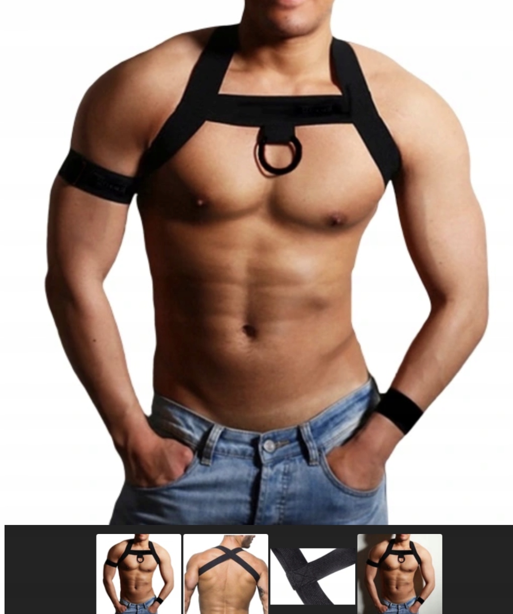 ЭЛАСТИЧНЫЙ ЖГУТ МУЖСКОЙ БРАСЛЕТ КОЛЬЦО HOT S / M