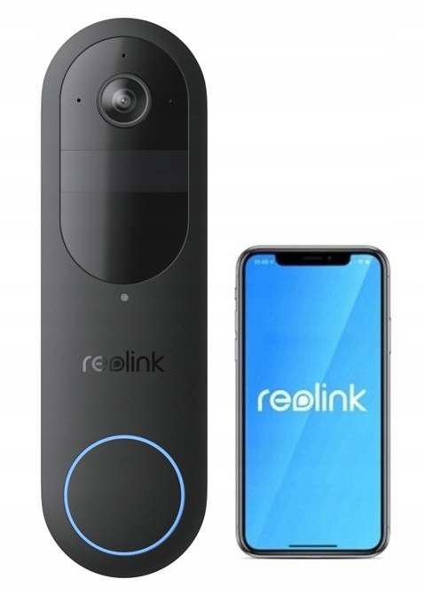 Videozvonček Reolink D340B Akumulátorový WiFi 2K Hd 4MP 2,4/5 GHz