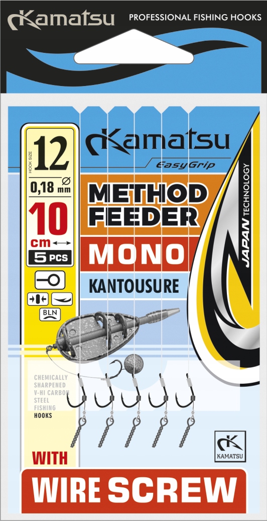 Przypon Method Feeder Mono Kantousure 12 BLNO/10cm