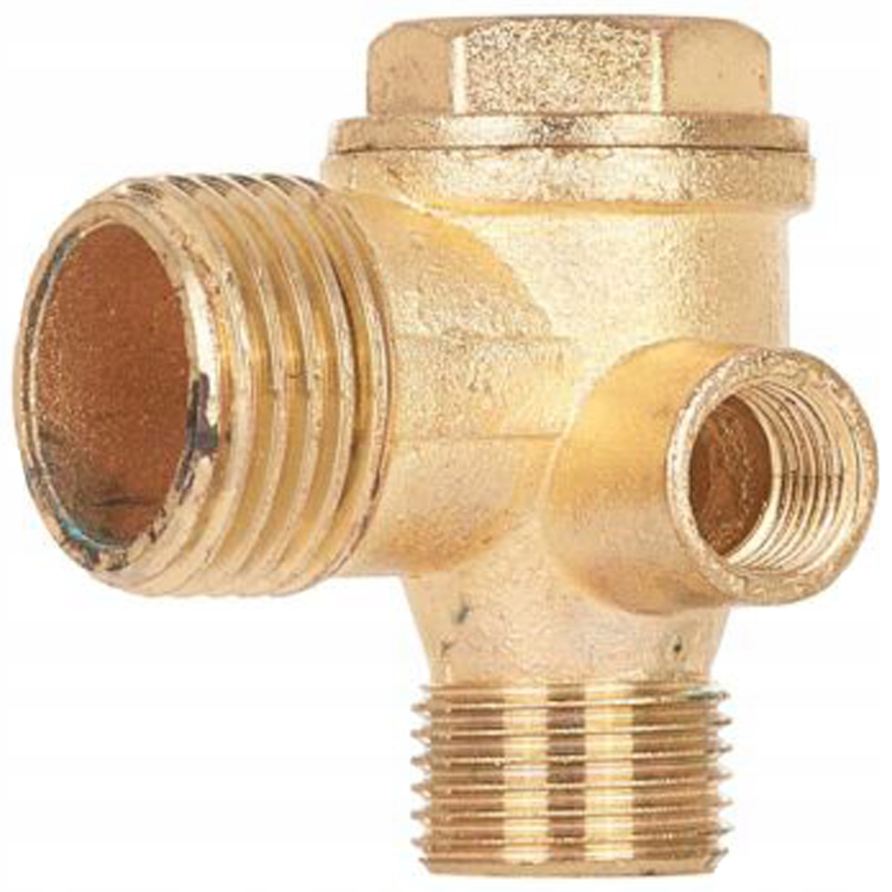 ZAWÓR ZWROTNY DO KOMPRESORA SPRĘŻARKI1/2"x3/8x1/4"