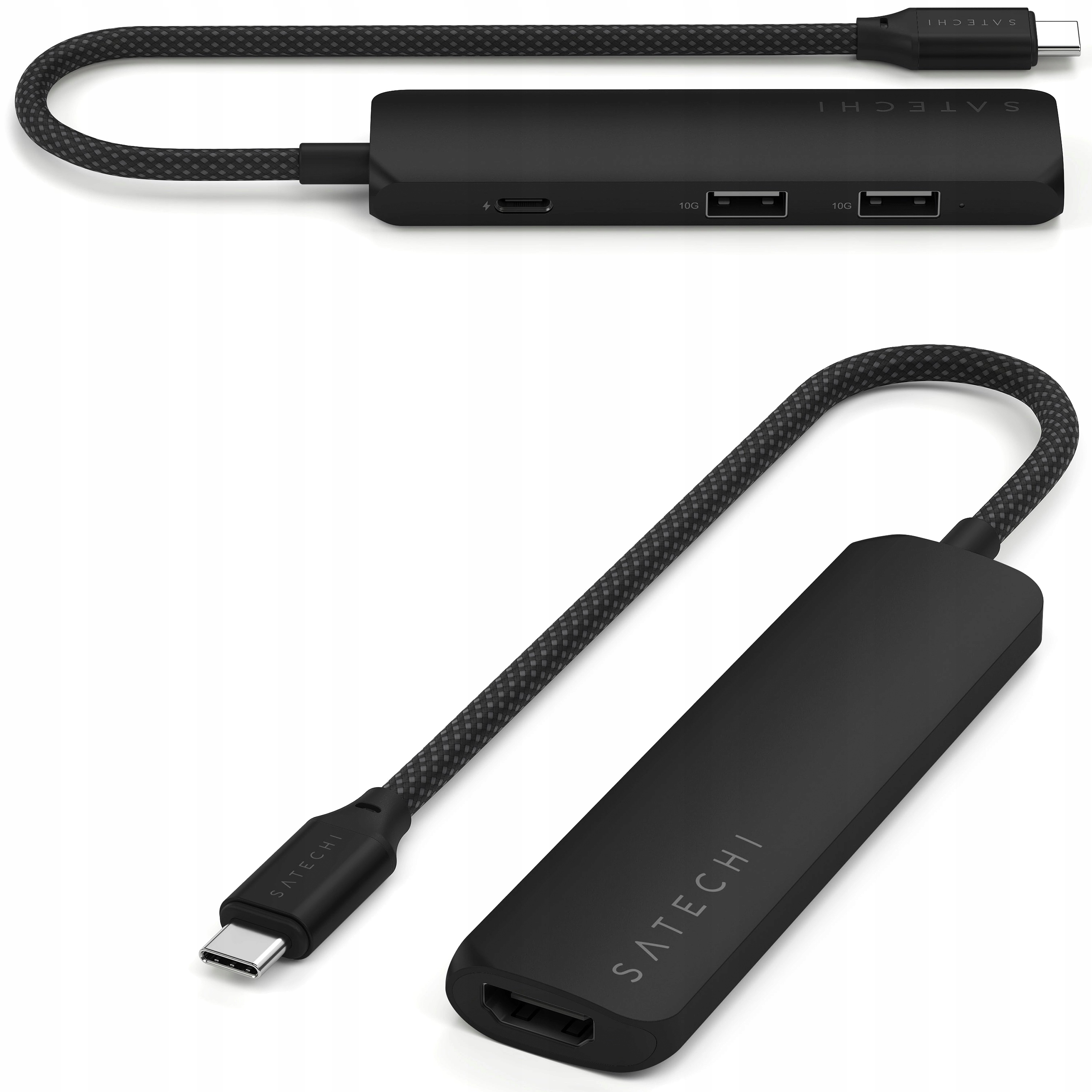 Satechi 4w1 Slim Multiport Adapter Hub Usb-c 2x Usb-a Hdmi Przejściówka