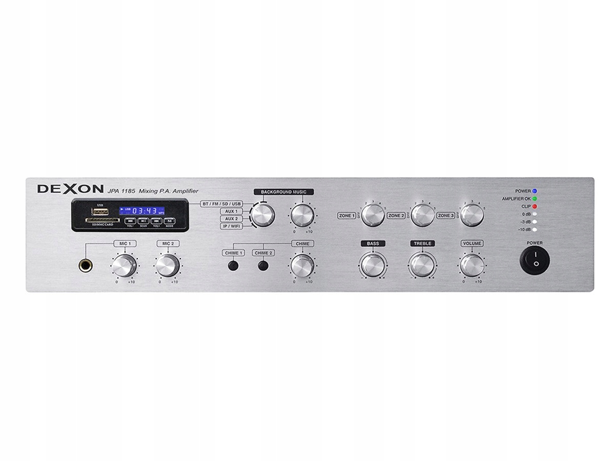 Dexon Jpa 1185 3-zónová ústředna 180W