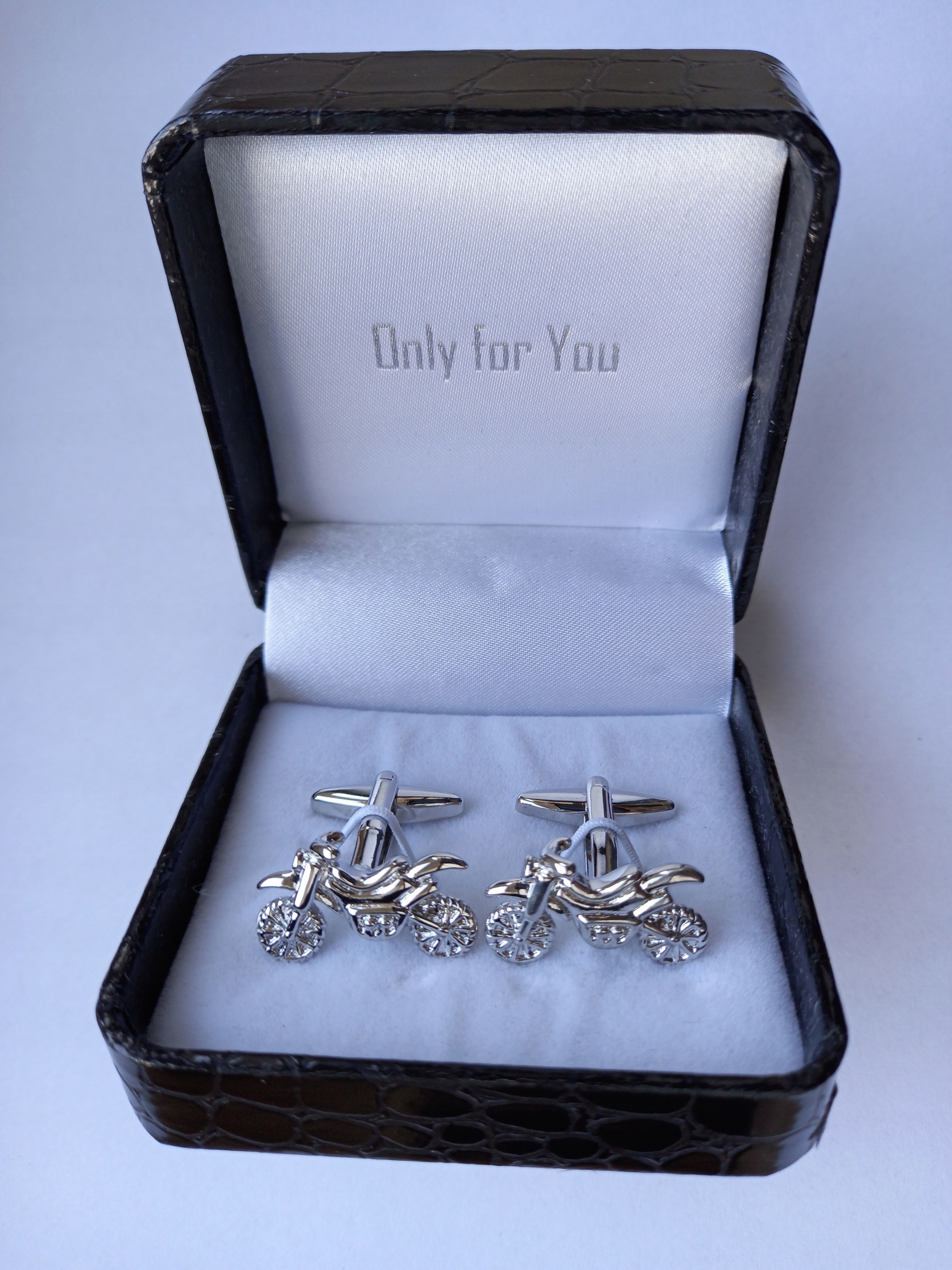 Manžetové knoflíčky na košili Motor Motocykl Cross