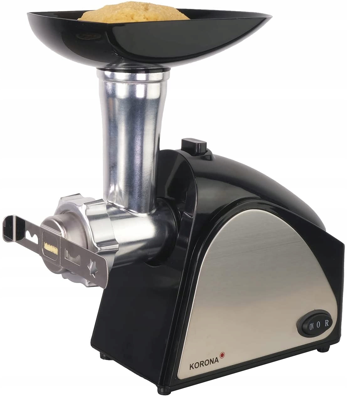 Mlýnek na maso na klobásy a koláče Korona 25200 černý 400 W