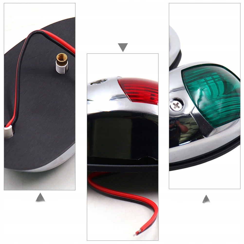 ŚWIATŁA NAWIGACYJNE ŁODZI JACHT SPEEDBOAT STRONA Marka inny