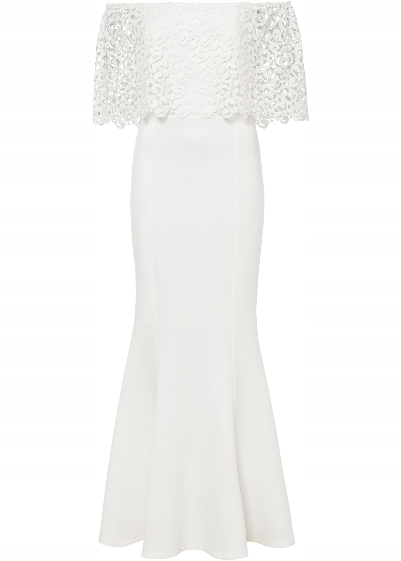 

C159 Bpc Sukienka ślubna z koronką r. 44/46