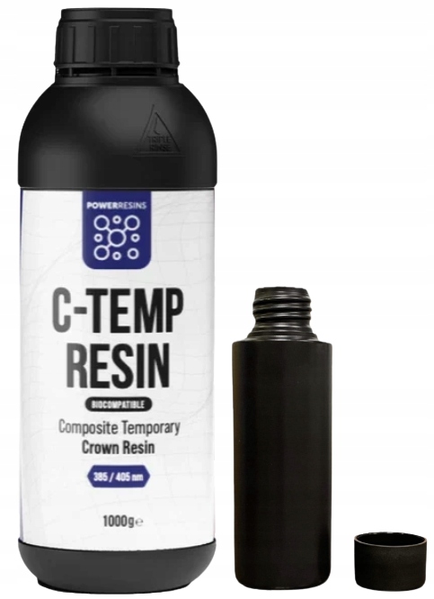 Żywica Uv PowerResins Temp Light Dentystyczna 0,1kg 0,1l Do Drukarki 3D