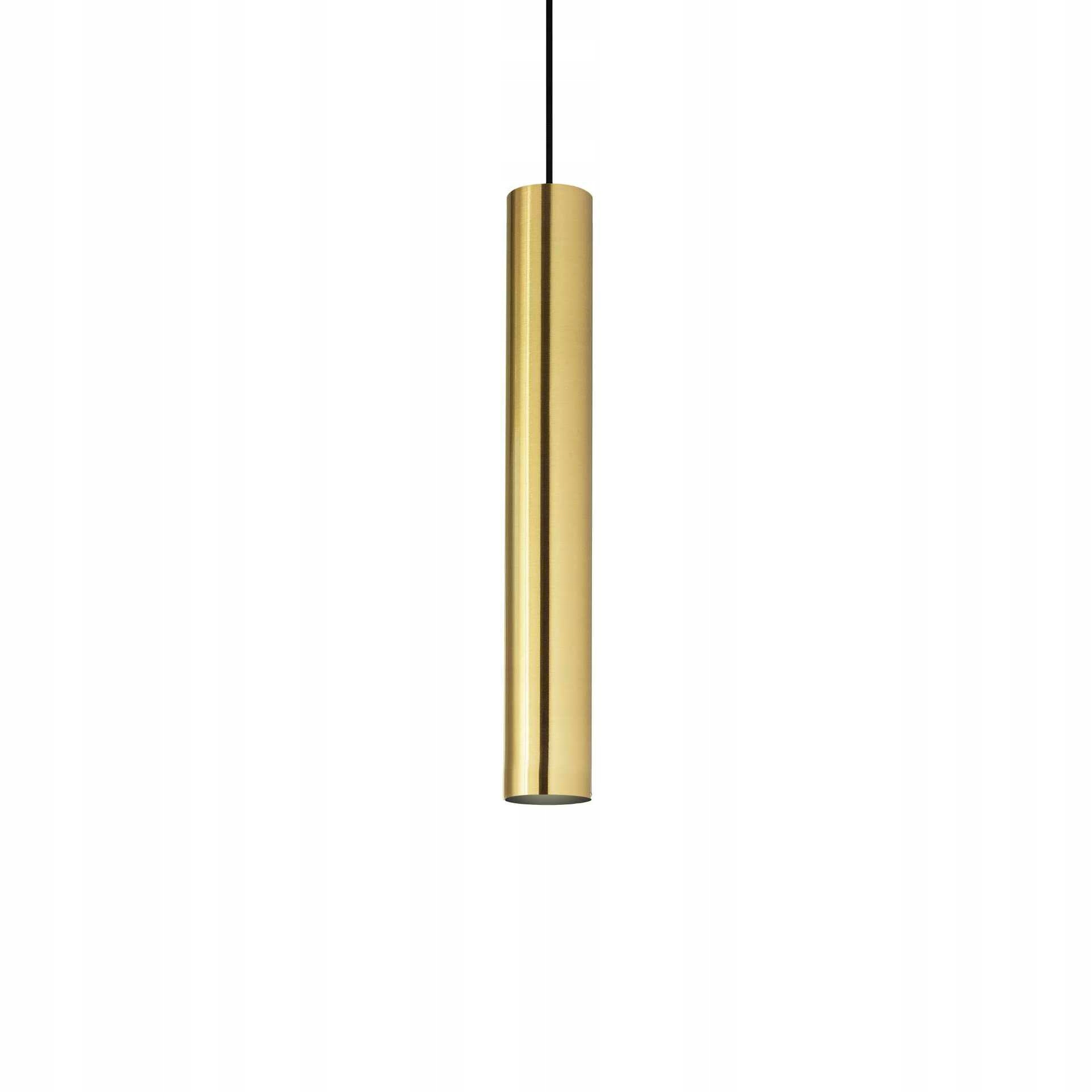 Závesné svietidlo Ideal Lux Look SP1 D06 Ottone Satinato 259239 GU10 1x28W I