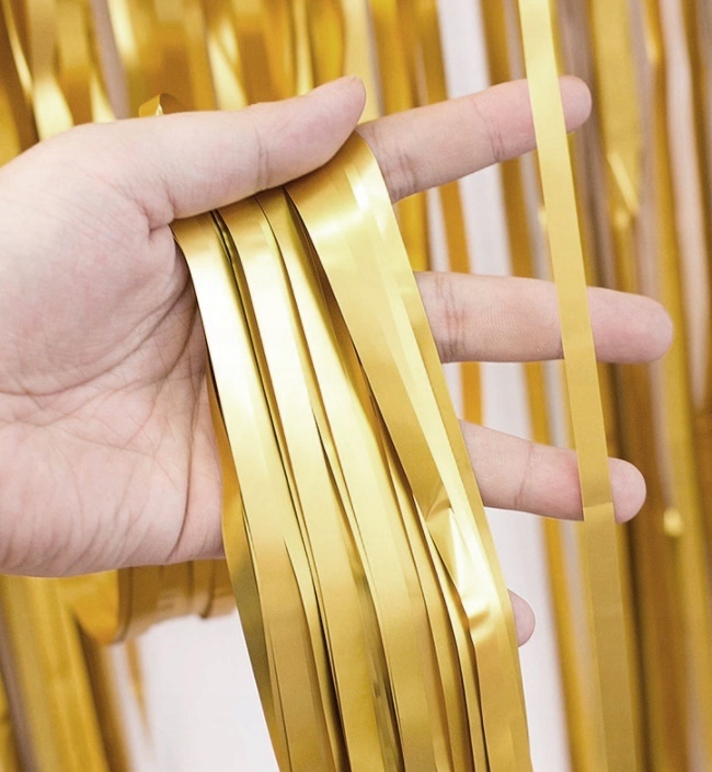 

Kurtyna Złota Metalizowana Złoty Mat 100x200cm