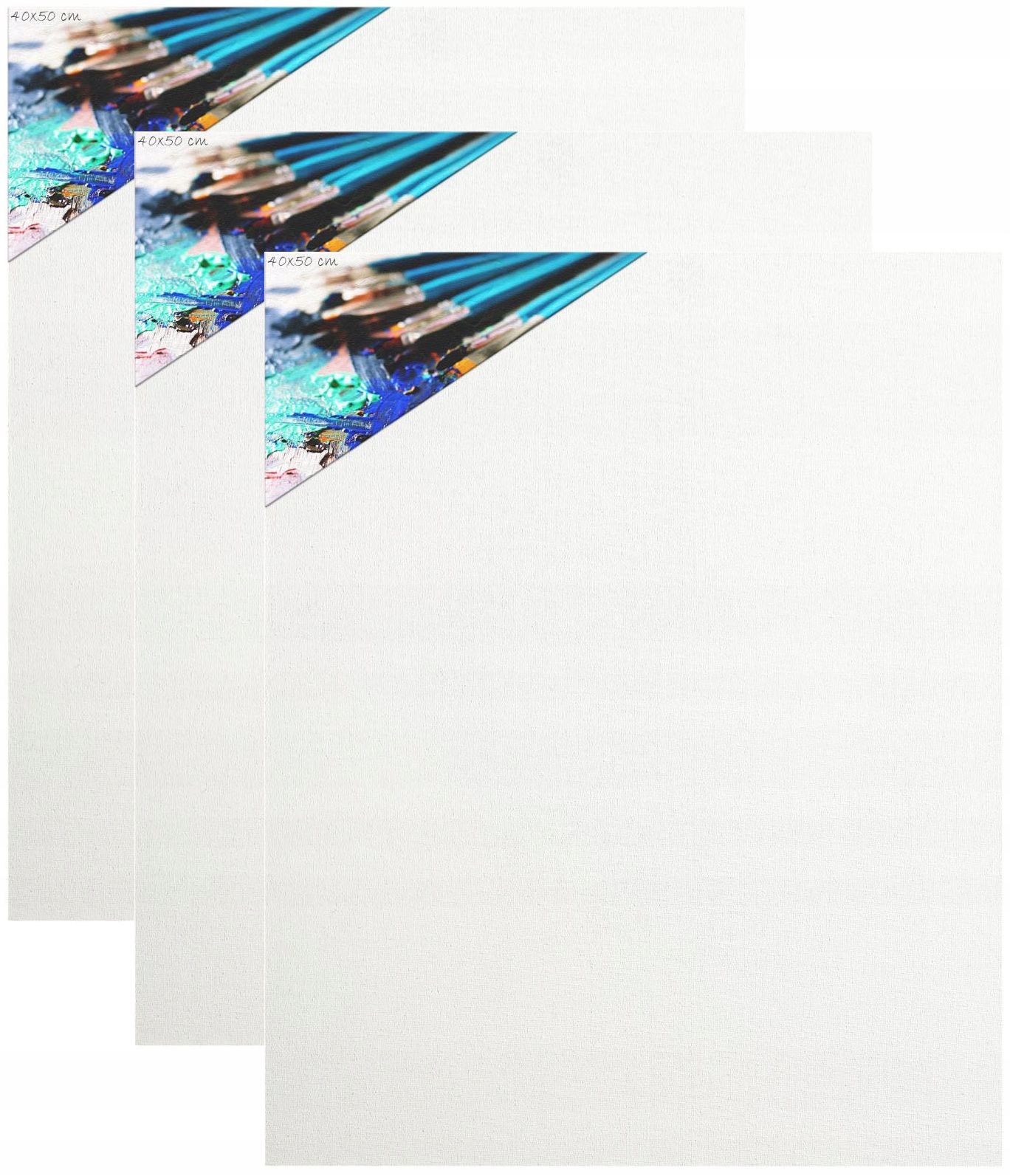 Malířská Tabule 40x50 Malířské Plátno 40/50 cm Kusů 3