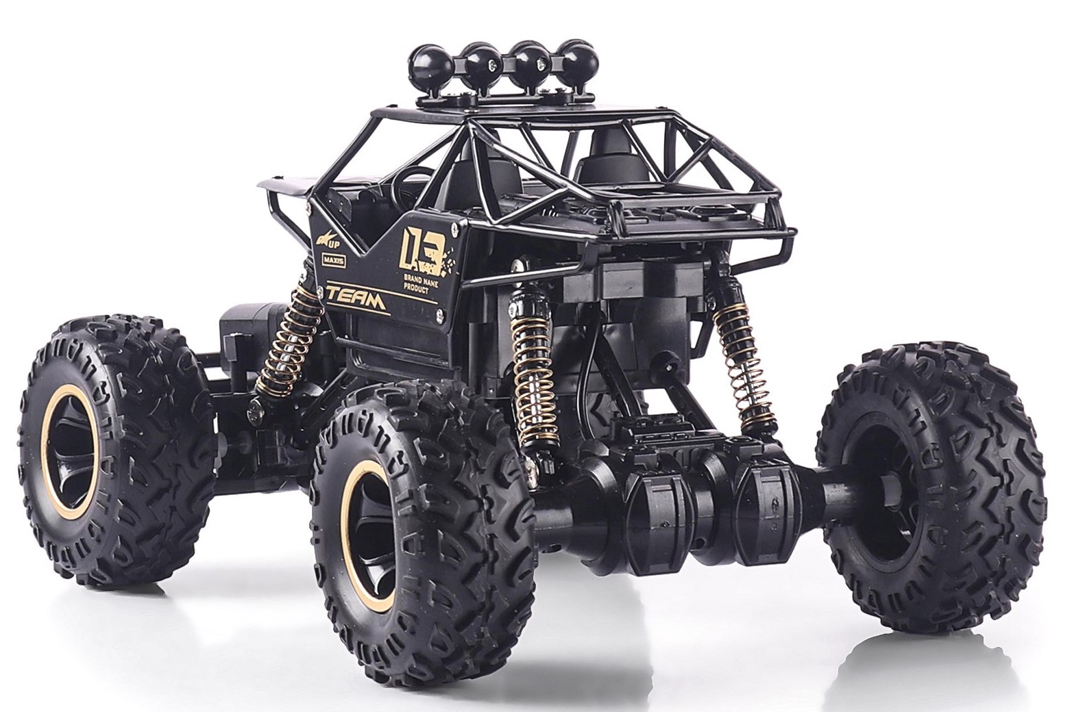 DIDELIS AUTOMOBILIS NUOTOLINIO VALDYMO AUTOMOBILIS RC METALINIS BEKELĖS 4X4 + 2 BATERIJOS Serija EDAXE