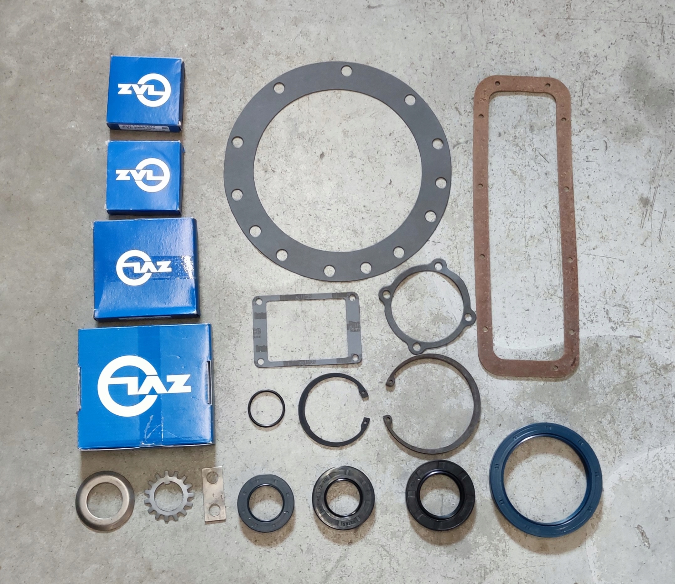 ZESTAW NAPRAWCZY POCHWY I ZWOLNICY C-330