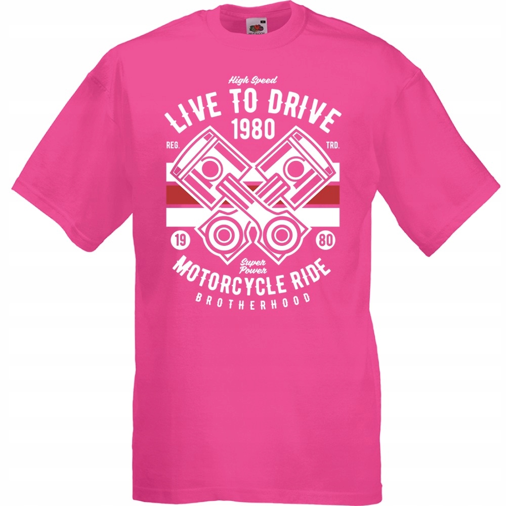 

Koszulka live to drive motocykl części motor S