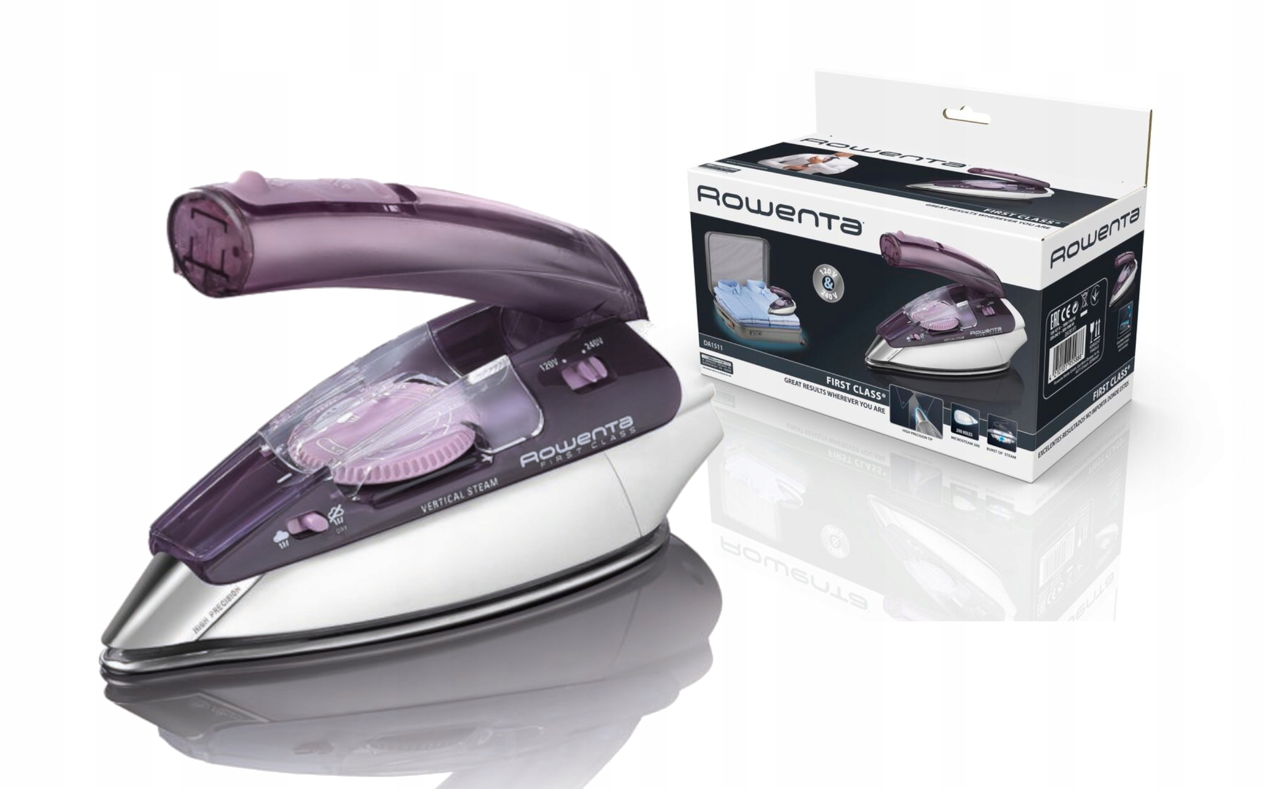 

Żelazko Turystyczne Rowenta First Class DA1511