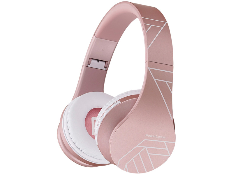 Słuchawki nauszne Powerlocus P1 LC Różowo-złoty