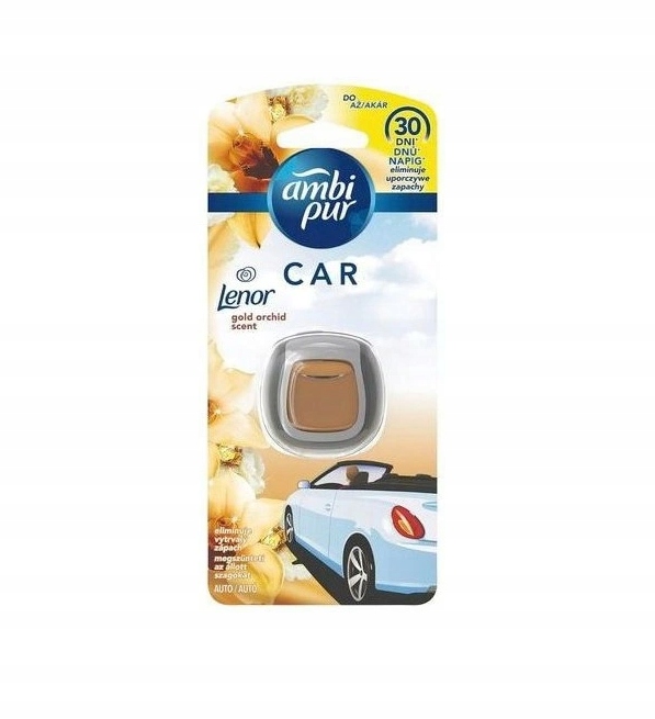 

Zapach do auta Ambi Pur Car Jaguar Lenor Gold