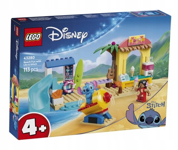 Lego(r)disney 43280 Zábava Na Pláži S Lilo A Stitchem