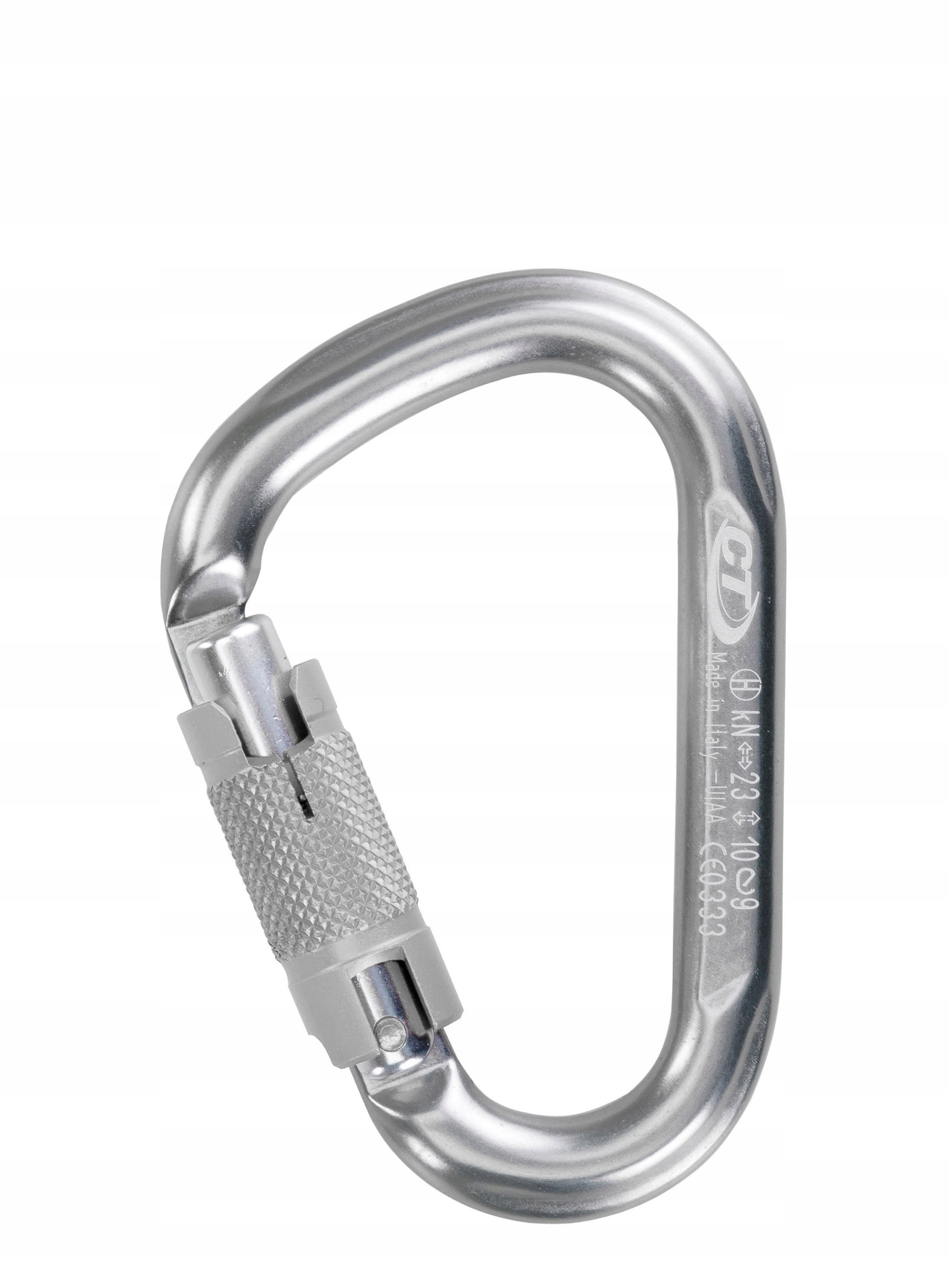 Karabinek Climbing Technology Snappy Cf Wg Silver