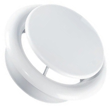 ANEMOSTAT ZAWÓR KRATKA NAWIEWNY WYWIEWNY Fi 125 MM