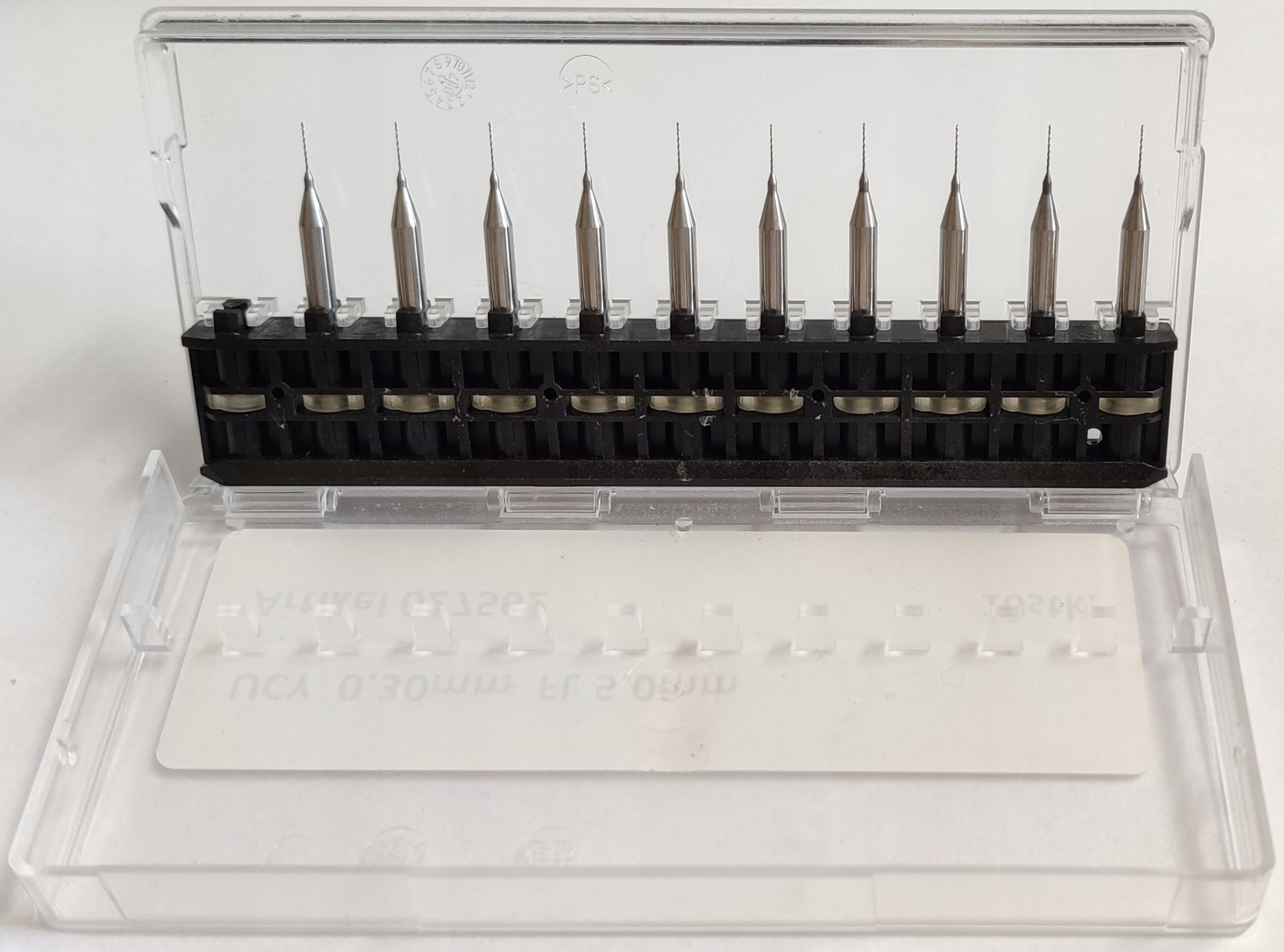 

Wiertła kręte pełnowęglikowe 0,3mm Pcb 3,175mm