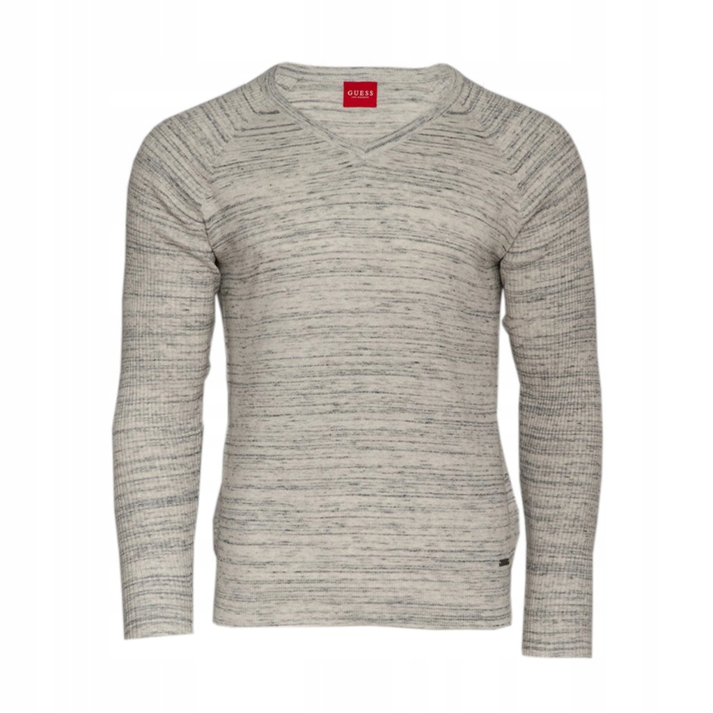 Pánský svetr Guess V-neck Long Sleeves M64R43