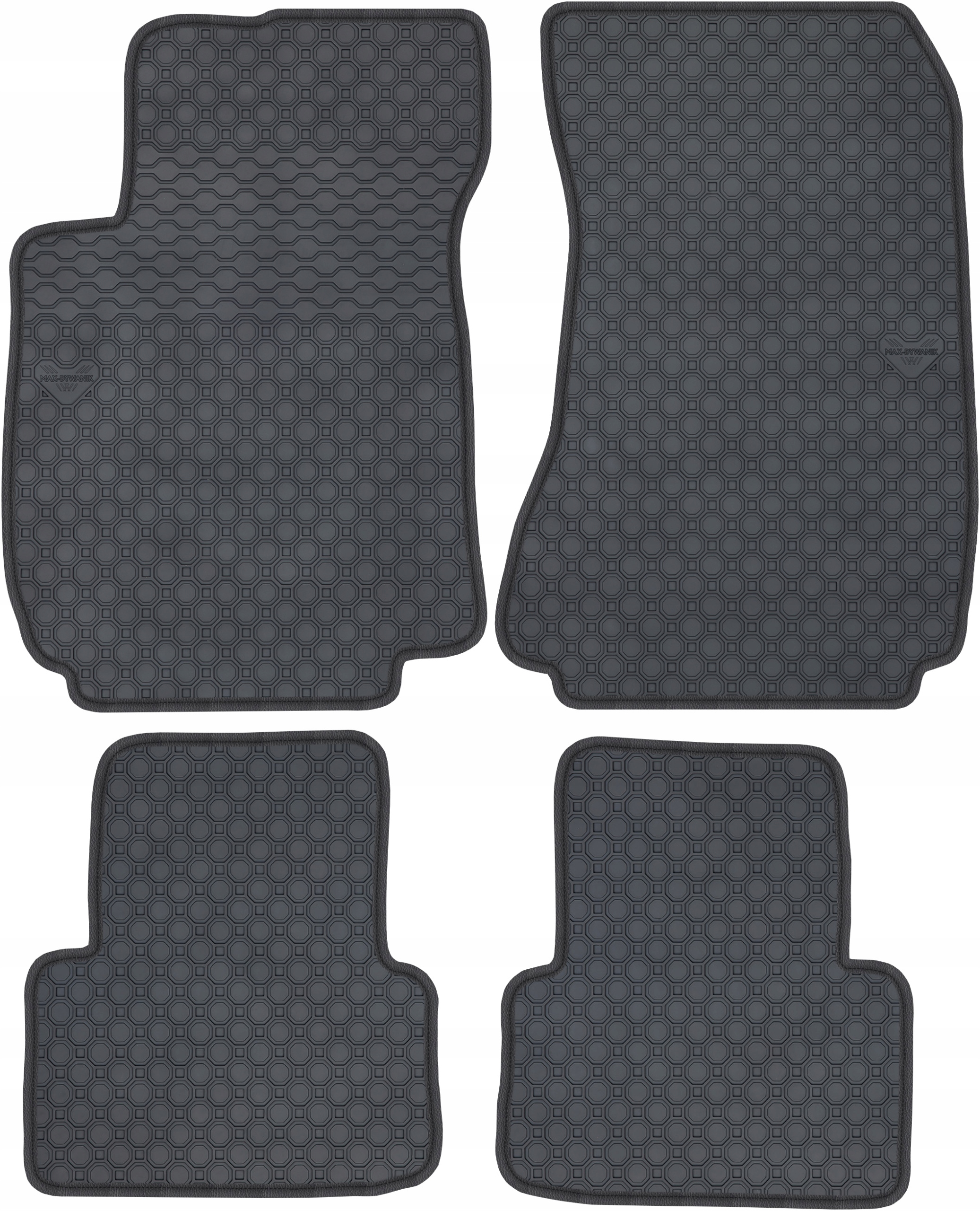 Alfa Romeo 159 2005-2009 Dywanik gumowe PrimeLiner - Czarne Producent Max-Dywanik