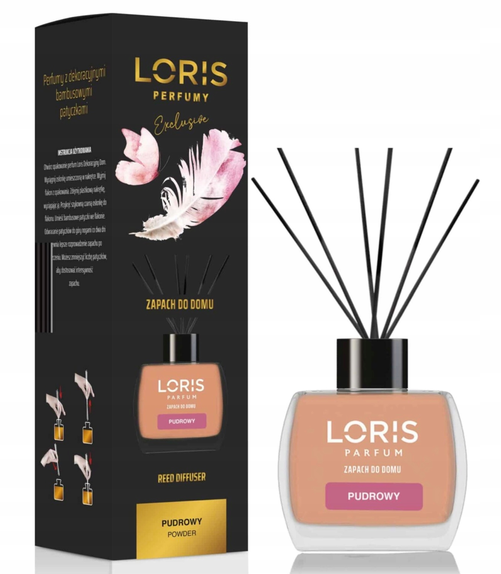 ZAPACH PUDROWY Odświeżacz Loris 120 ml