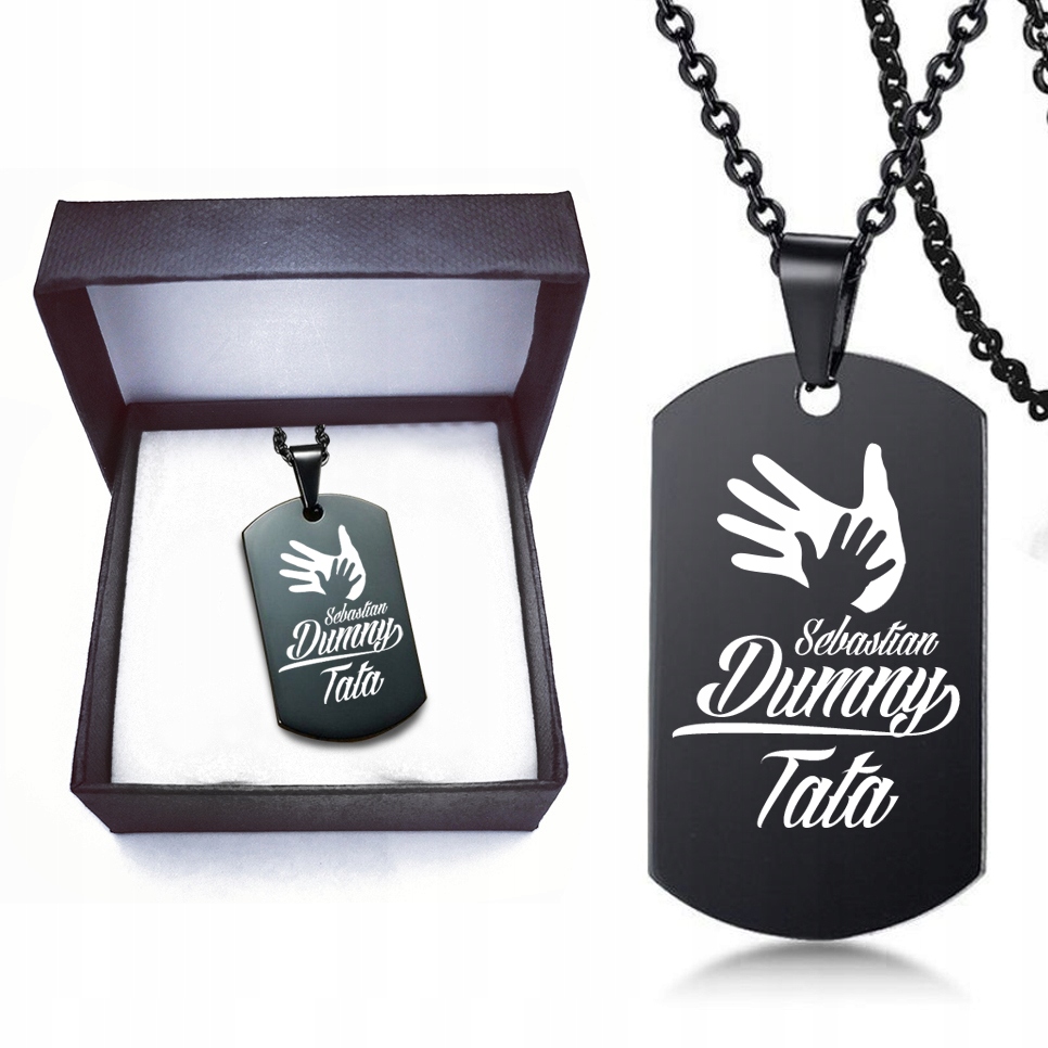 

Zawieszka Prezent Dla Taty Dumny Tata Grawer Imię