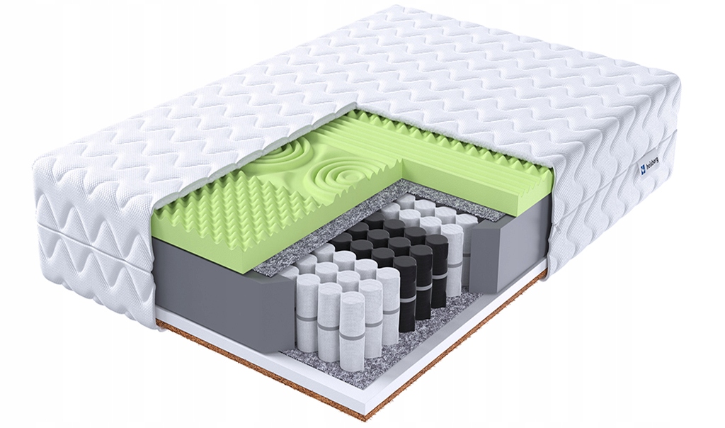 Taštičková matrace Asta Max 90x200 Hr kokos Heisberg