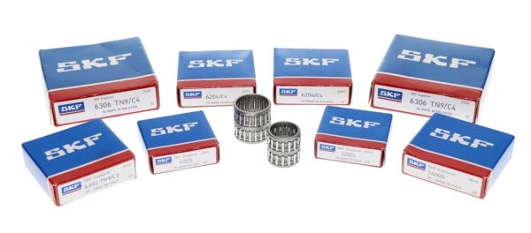 Łożyska silnika MZ TS 250/1 SKF C4 MZA 10 sztuk Producent SKF