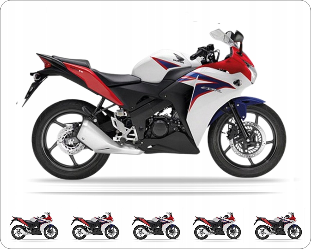 Samolepky Juula Pro Honda Cbr 125 R 2011 Bílé NH196