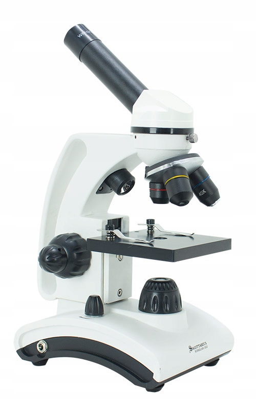 Mikroskop Scholar 301 40x-400x śruba mikro-makro